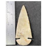 Dovetail from Illinois Indian Artifact Arrowhead