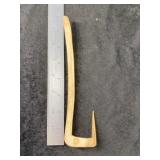 Large Bone Hook Indian Artifact Arrowhead