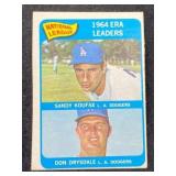 1965 Topps Sandy Koufax Don Drysdale Baseball Card