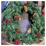 18" christmas wreath