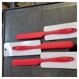 (3) silicone icing spatula