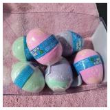 6 - bubbly bath egg bombs