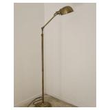 Articulated Brass Floor Lamp, adjustable height