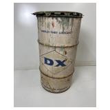 DX Sunray oil company Steel drum