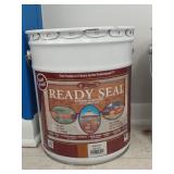 5 Gal Ready Sealer Exterior Wood Stain Redwood