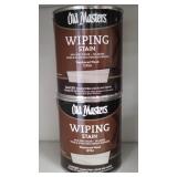 2 Old Masters 1 qt Wiping Stain Weathered Wood