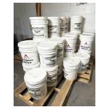 33PC 5 gallon buckets of Benjamin Moore paints