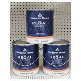 3 gal B. M. Satin Pearl Interior Paint and Primer