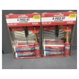 2- Wooster 6- piece painting Kits