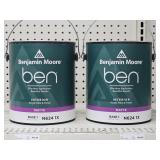 2 gal Benjamin Moore Interior Paint & Primer