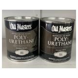 Old Masters 1 qt Polyurethane in Gloss & Satin