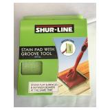 8 - Shur-Line Stain Pad with Groove Tool Refill