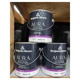 3 Gallons - Benjamin Moore Aura Interior Acrylic