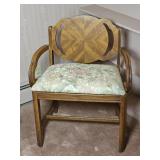 1930ï¿½s Art Deco parlor arm chair - wide seat