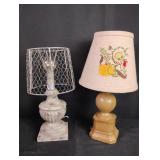 2 Small Decorative Lamps