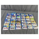 30PC lot of HotWheels cars on the card