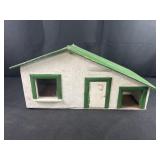 Craftsman made wooden doll playhouse