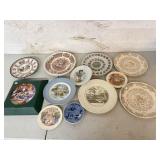 Group of collectable plates