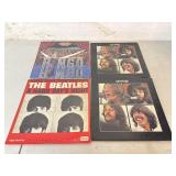 4PC group of The Beatles vinyls