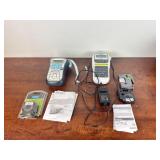 Group of DYMO and Brother label makers