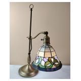 Ott-Lite Stained Glass Bridge Arm Lamp