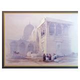 David Roberts Tombs of Khalifs Cairo Egypt Litho