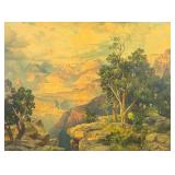 Thomas Moran Grand Canyon Chromolithograph