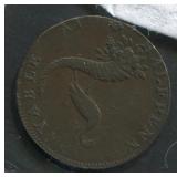 Great Britain Conder Token 1792 1/2 Penny Withers-