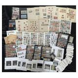 Australia 1913-1989, Cat. $2386.75, stock sheets.