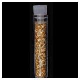 Scarce 5ml Vial of 100% Pure Gold Leaf. Wow! Cool!