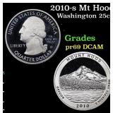 Proof 2010-s Mt Hood Washington Quarter 25c Grades