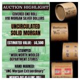 *EXCLUSIVE* x10 Morgan Covered End Roll! Marked "U
