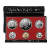 1977 United States Mint Proof Sets 6 coins
