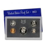 1972 United States Proof Set, 5 Coins Inside!