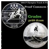 Proof 1995-P Olympics Track & Field Modern Commem