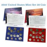 2010 United States Mint Set 28 coins
