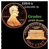 Proof 1984-s Lincoln Cent 1c Grades GEM++ Proof De