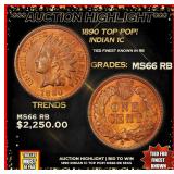 ***Major Highlight*** 1890 Indian Cent TOP POP! 1c