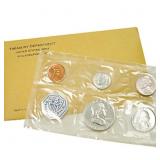 1963 US Mint Uncirculated Coin Mint Set - 10 Coins