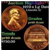 ***Auction Highlight*** 1970-s Lg Date Proof Linco