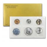 1962 US Mint Uncirculated Coin Mint Set Sealed in