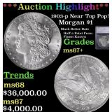 ***Major Highlight*** 1903-p Morgan Dollar Near To