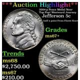 2005-d Western Waters Jefferson Nickel Westward Jo