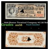 1928 Boston Terminal Company $17.50 Note Grades Ch