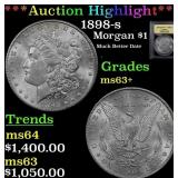 ***Major Highlight*** 1898-s Morgan Dollar $1 Sele