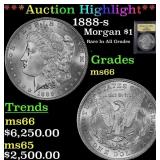 ***Major Highlight*** 1888-s Morgan Dollar $1 GEM+