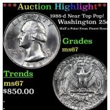 ***Auction Highlight*** 1988-d Washington Quarter