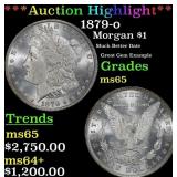 ***Major Highlight*** 1879-o Morgan Dollar $1 ms65