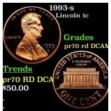 1995-s Proof Lincoln Cent 1c pr70 rd DCAM SEGS