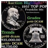 ***Major Highlight*** 1957 Proof Franklin Half Dol